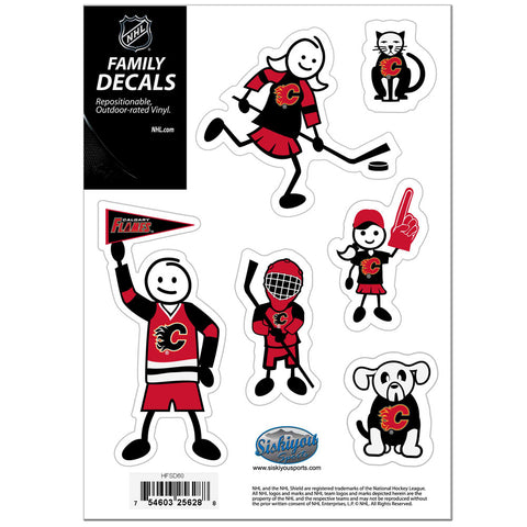 Calgary Flames® Family Decal Set - Small