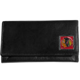 Chicago Blackhawks® Leather Trifold Wallet