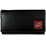 Carolina Hurricanes® Leather Trifold Wallet