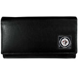 Winnipeg Jets™ Leather Trifold Wallet
