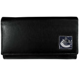 Vancouver Canucks® Leather Trifold Wallet