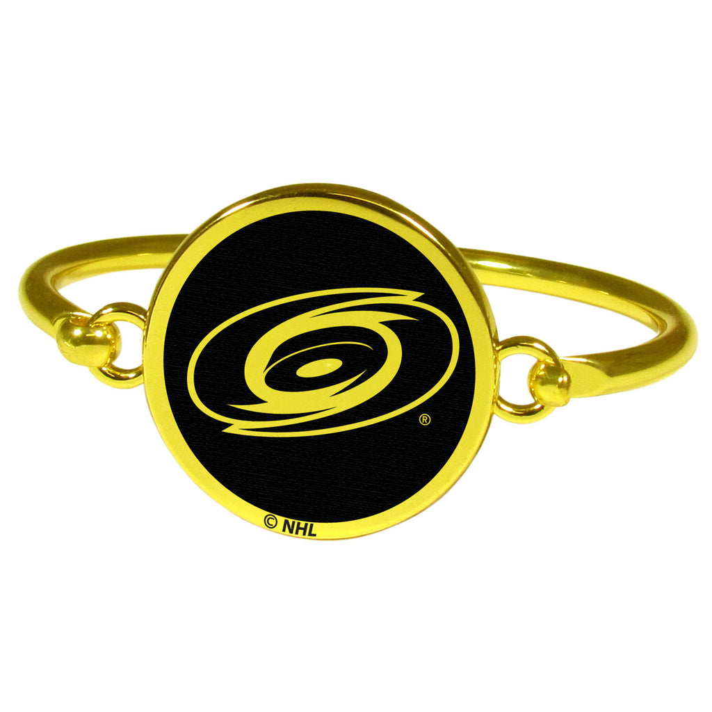 Carolina Hurricanes® Gold Tone Bangle Bracelet