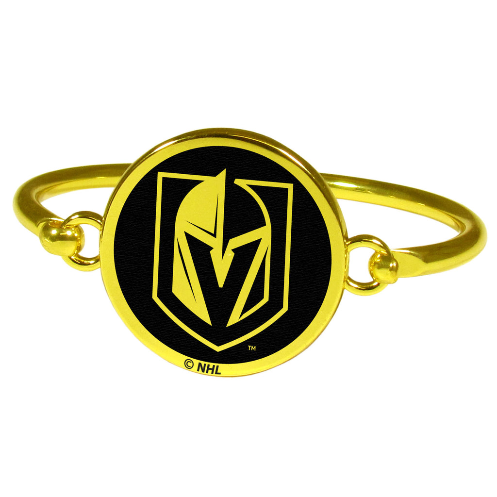 Vegas Golden Knights® Gold Tone Bangle Bracelet
