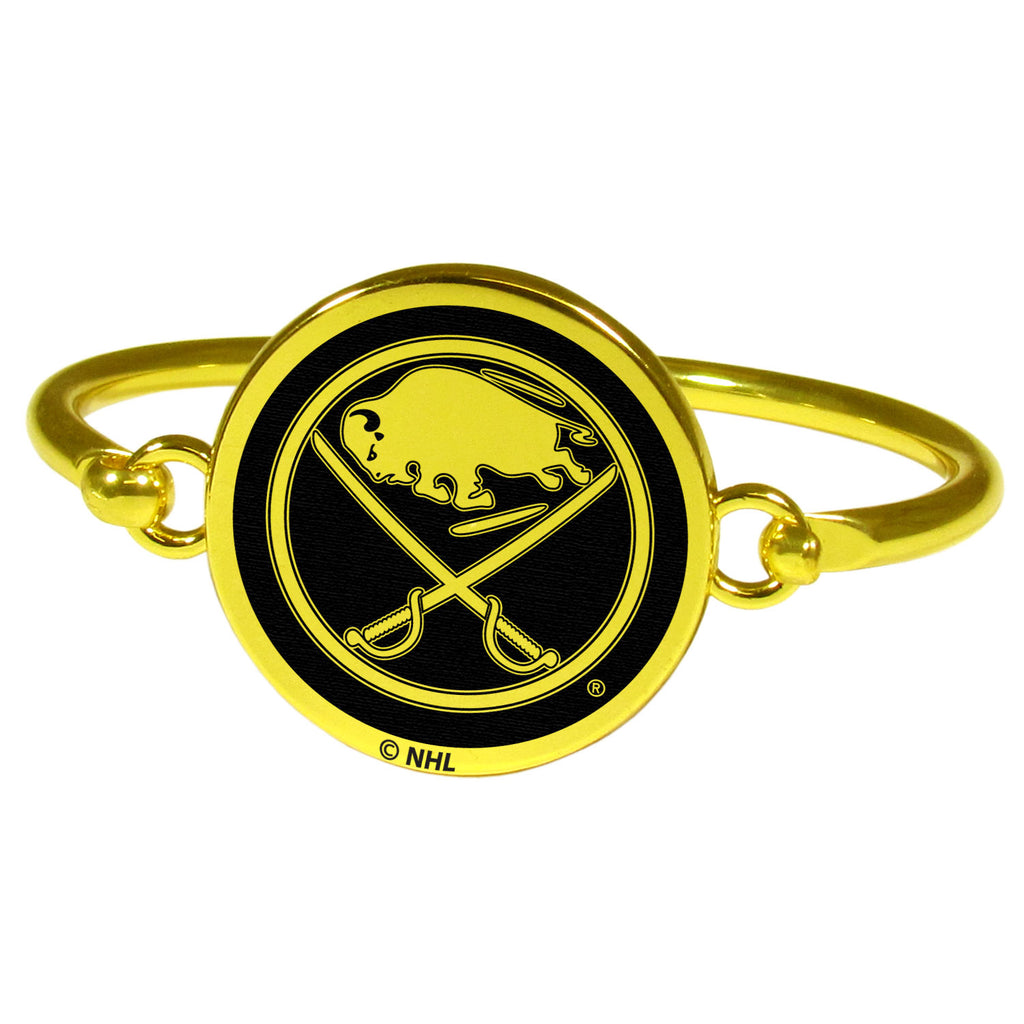 Buffalo Sabres® Gold Tone Bangle Bracelet