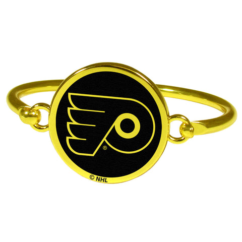 Philadelphia Flyers® Gold Tone Bangle Bracelet