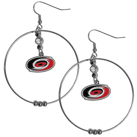 Carolina Hurricanes® 2 Inch Hoop Earrings