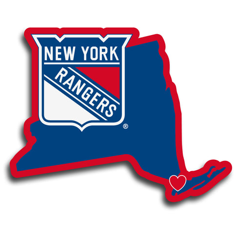 New York Rangers® Home State Decal - Repositionable