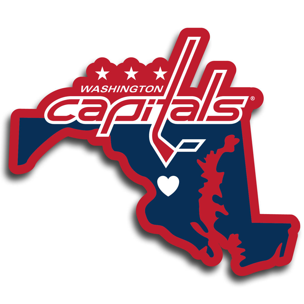 Washington Capitals® Home State Decal - Repositionable