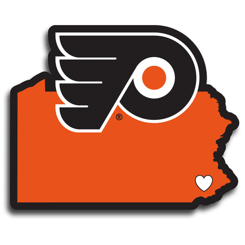 Philadelphia Flyers® Home State Decal - Repositionable