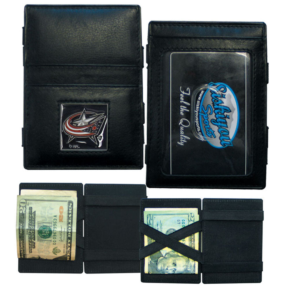 Columbus Blue Jackets® Leather Jacob's Ladder Wallet