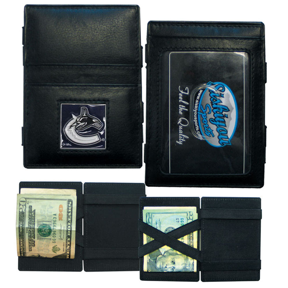 Vancouver Canucks® Leather Jacob's Ladder Wallet