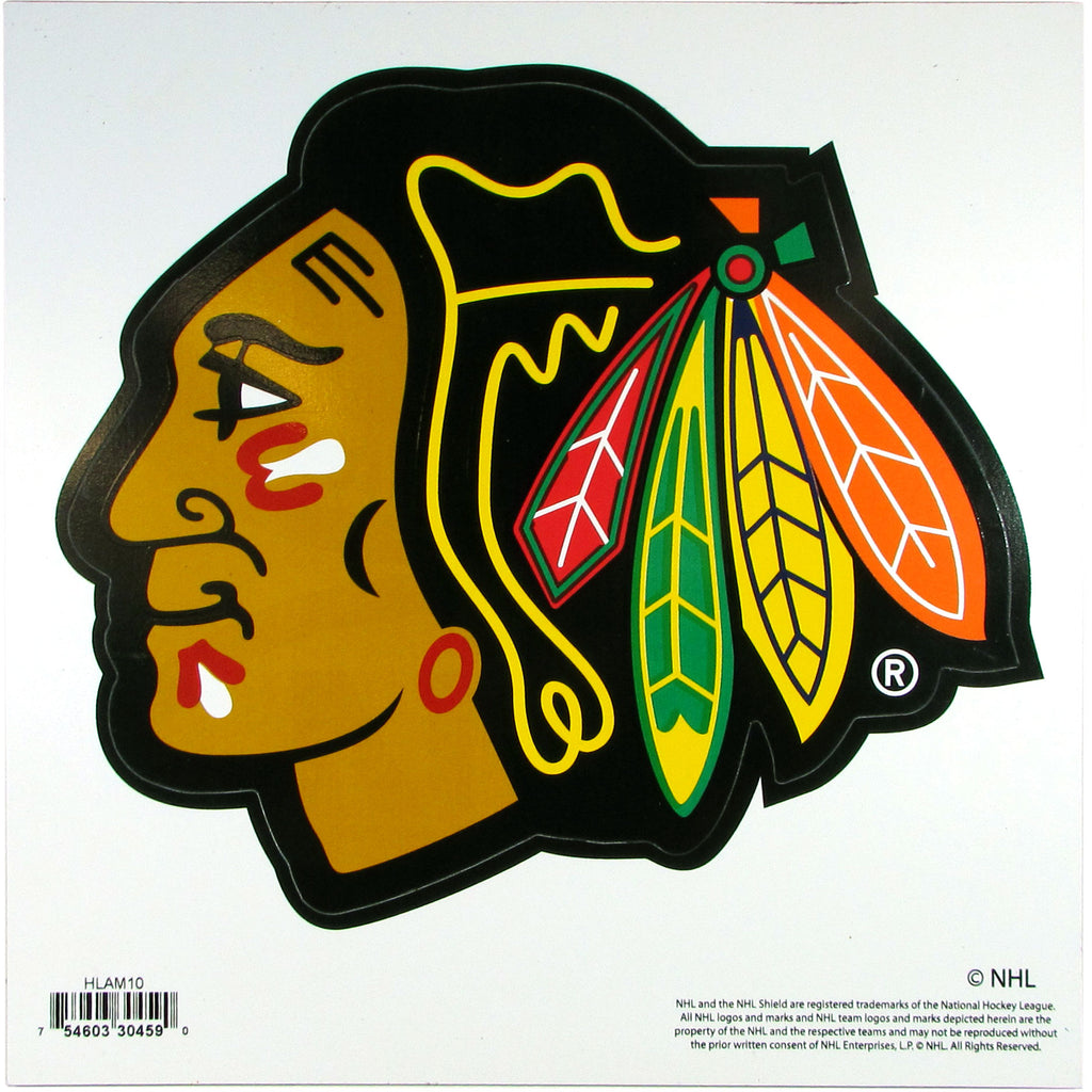 Chicago Blackhawks® 8 inch Logo Magnets