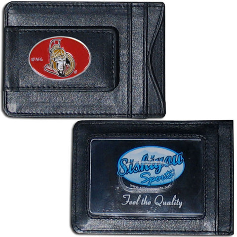 Ottawa Senators® Leather Cash & Cardholder
