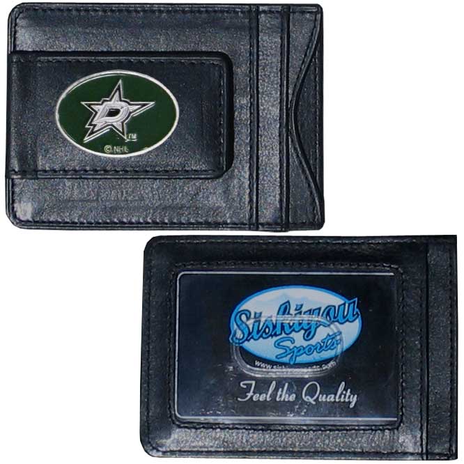Dallas Stars™ Leather Cash & Cardholder