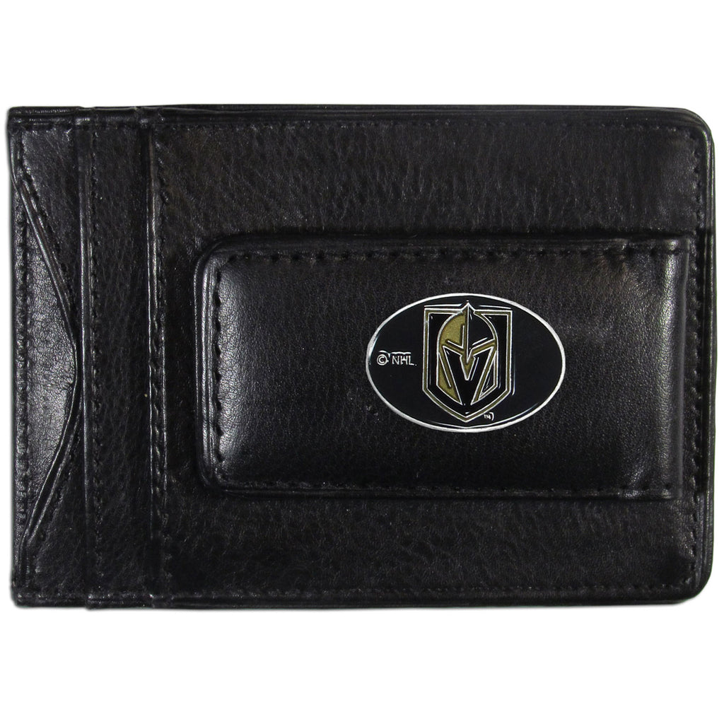 Vegas Golden Knights® Leather Cash & Cardholder