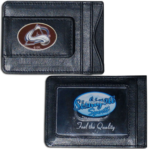 Colorado Avalanche® Leather Cash & Cardholder