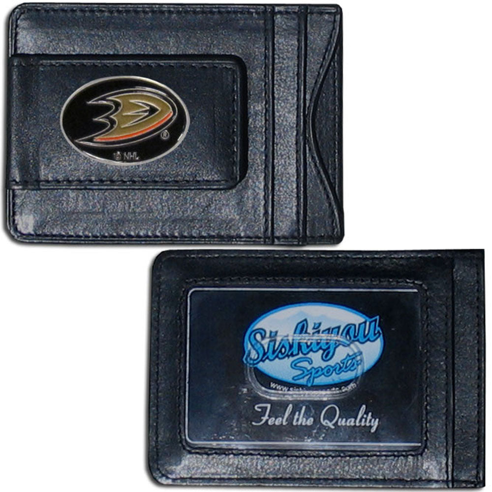 Anaheim Ducks® Leather Cash & Cardholder