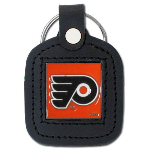 Philadelphia Flyers® Square Leather Key Chain