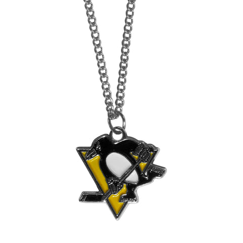 Pittsburgh Penguins   Chain Necklace with Small Charm 
