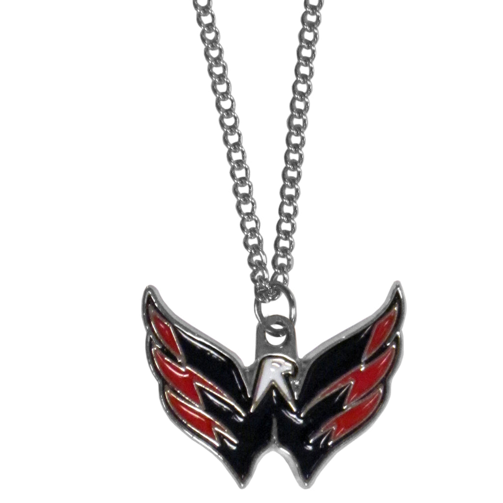 Washington Capitals   Chain Necklace with Small Charm 