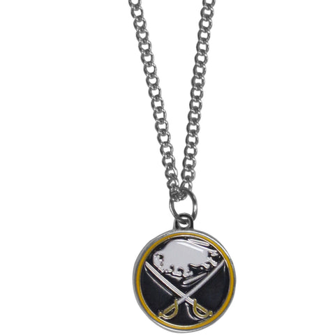 Buffalo Sabres   Chain Necklace with Small Charm 