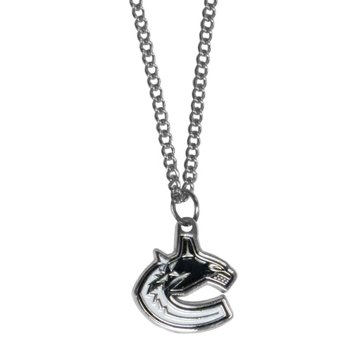 Vancouver Canucks   Chain Necklace with Small Charm 