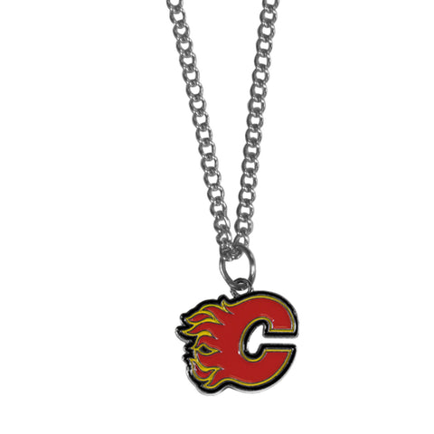 Calgary Flames® Chain Necklace - with Small Charm