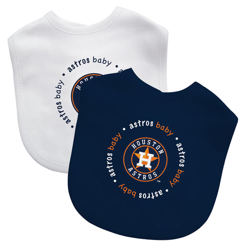 Houston Astros Baby Bib 2 Pack