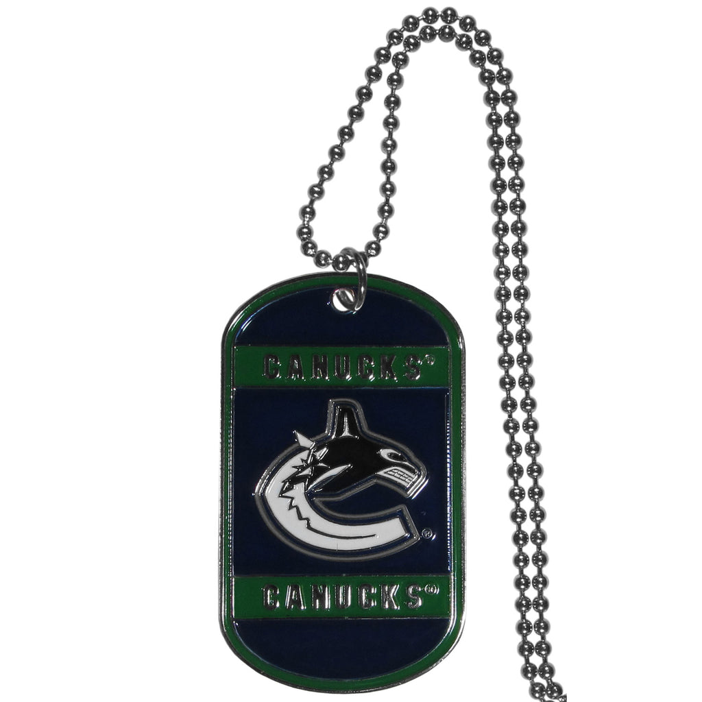 Vancouver Canucks® Tag Necklace