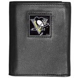 Pittsburgh Penguins® Leather Trifold Wallet
