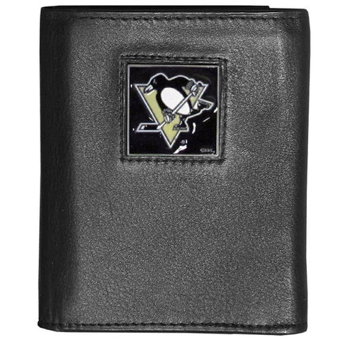 Pittsburgh Penguins® Deluxe Leather Trifold Wallet