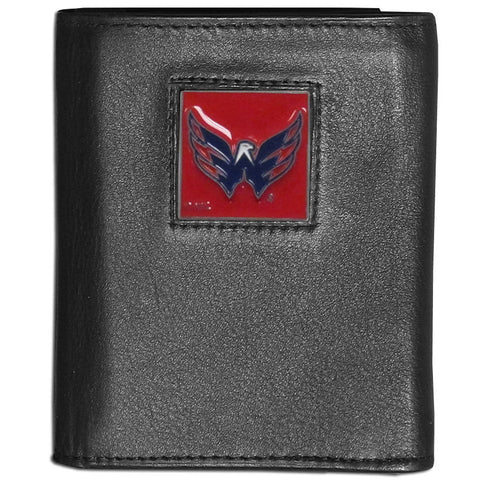 Washington Capitals   Leather Tri fold Wallet 