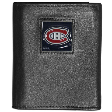 Montreal Canadiens   Leather Tri fold Wallet 