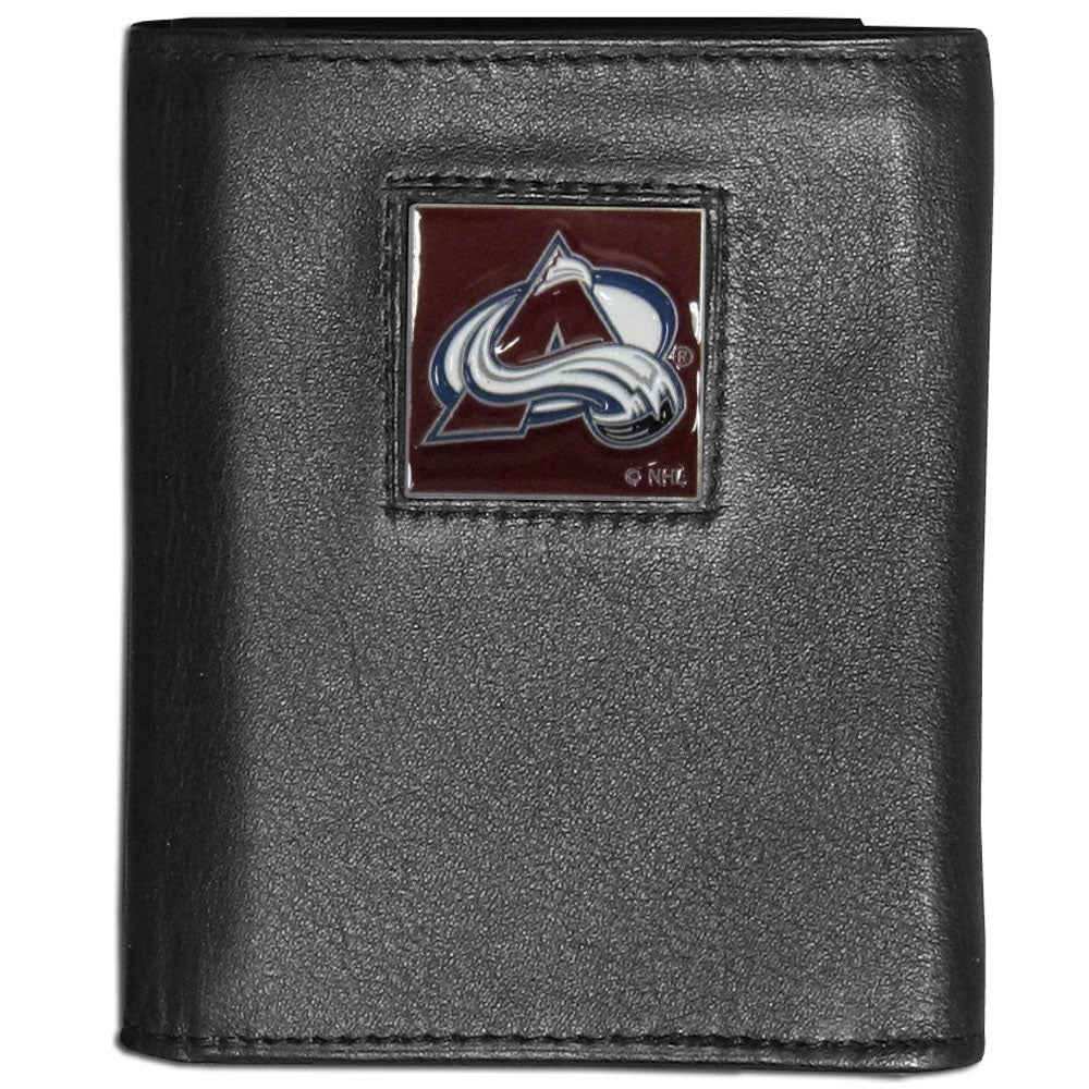 Colorado Avalanche® Leather Trifold Wallet