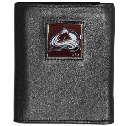 Colorado Avalanche   Leather Tri fold Wallet 
