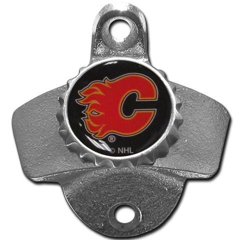 Calgary Flames® Wall Mounted Bottle Opener