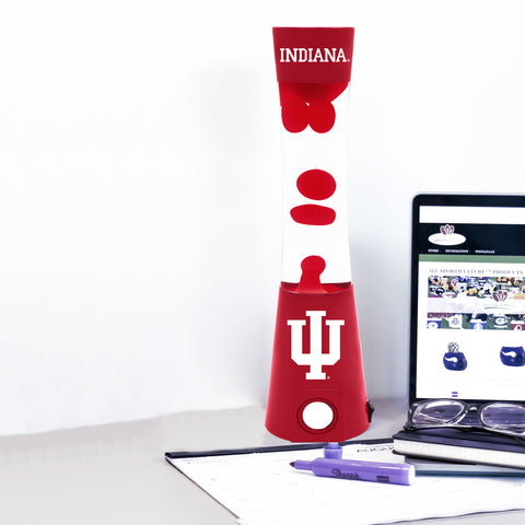 Indiana Hoosiers Magma Lamp Bluetooth Speaker Special Order