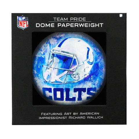 Indianapolis Colts Paperweight Domed