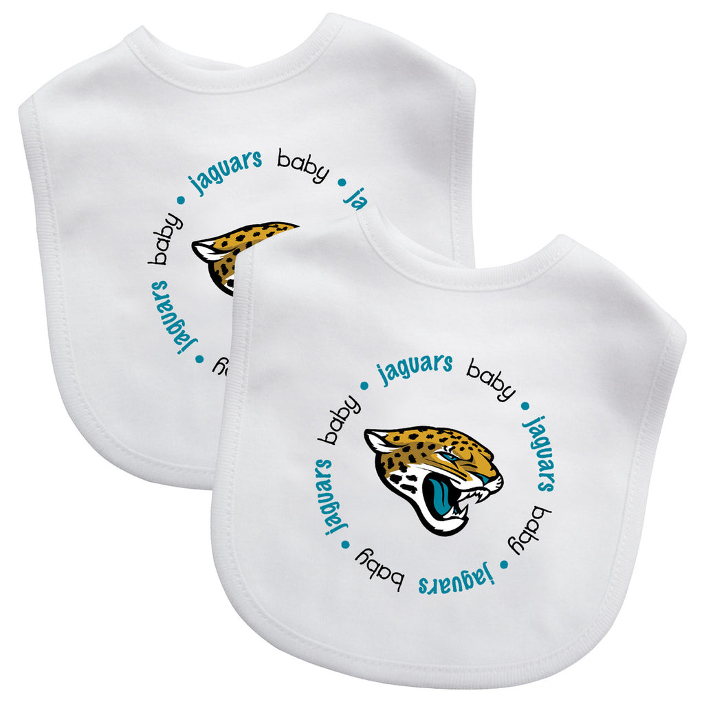 Jacksonville Jaguars Baby Bib 2 Pack