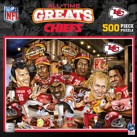 Kansas City Chiefs Puzzle 500 Piece All Time Greats