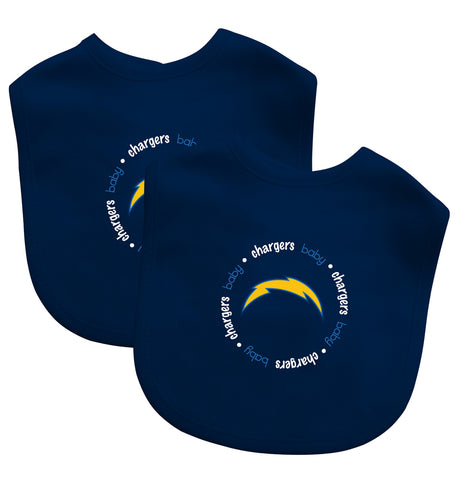 Los Angeles Chargers Baby Bib 2 Pack