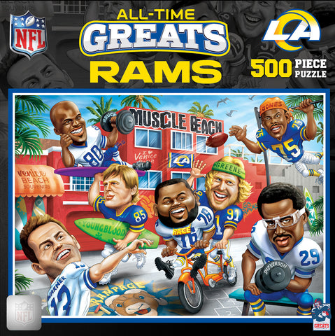 Los Angeles Rams Puzzle 500 Piece All Time Greats
