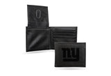 New York Giants Laser Engraved Billfold