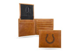 Indianapolis Colts Laser Engraved Billfold