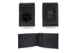 Clemson Tigers Laser Engraved Front Pocket Wallet