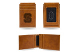 North Carolina State Wolfpack Laser Engraved Front Pocket Wallet