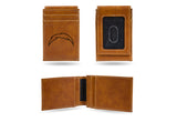 Los Angeles Chargers Laser Engraved Front Pocket Wallet