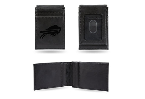 Buffalo Bills Laser Engraved Front Pocket Wallet
