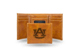 Auburn Tigers Laser Engraved Trifold Wallet