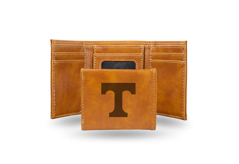 Tennessee Volunteers Laser Engraved Trifold Wallet